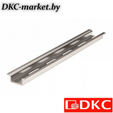 02130 Дин-рейка перфорированная OMEGA 2F, 15х5,5мм.