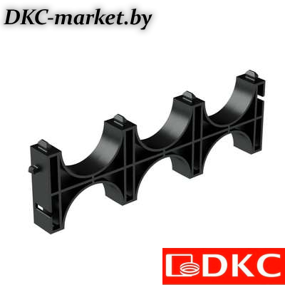 025050 Держатель расстояния (кластер) для двустенных труб, д.50мм, тройной