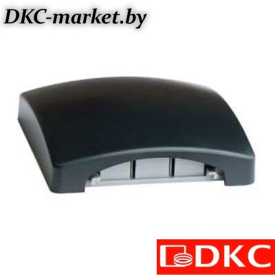 05916 Тройник для напольного канала 75х17 мм DSP G, цвет серый