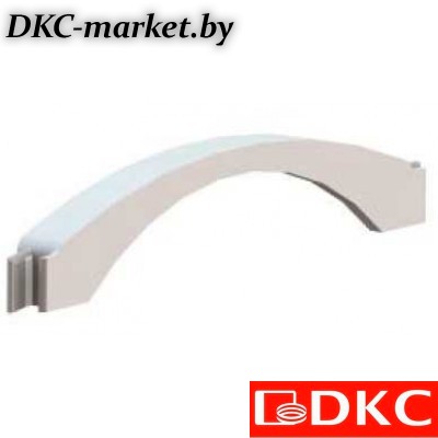 05918 Адаптер напольного канала 50х12 мм, белый