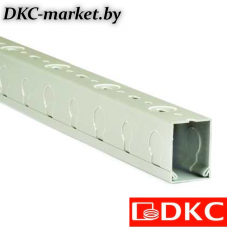 08213 Короб перфорированный, серый TPD 50x50