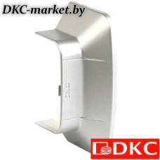 09507G Ввод в стену/потолок 90х50 мм, цвет серый металлик