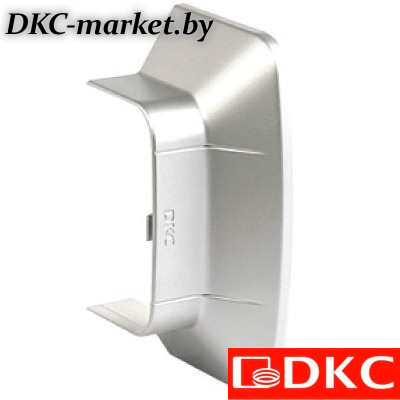 09507G Ввод в стену/потолок 90х50 мм, цвет серый металлик