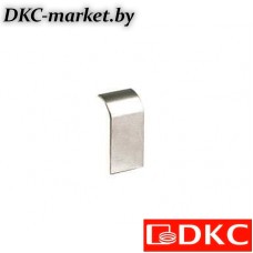 09509G Накладка на стык профиля 90х50 мм, цвет серый металлик