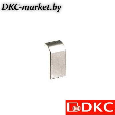 09509G Накладка на стык профиля 90х50 мм, цвет серый металлик