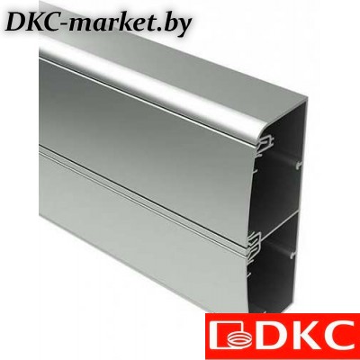 11499 Алюминиевый кабель-канал 140х50 (с 2 крышками), цвет белый