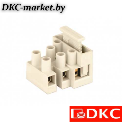 1334 Клемник 4p+1 держатель ПВ,450V, 32A, 4мм.кв.