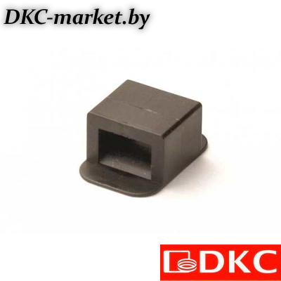 21041302 Держатель для двух хомутов, черный