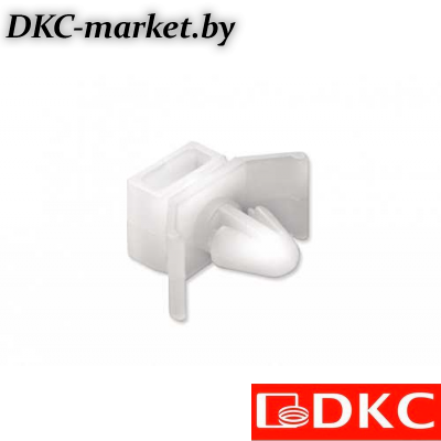 2104300 Держатель дюбельного типа, белый
