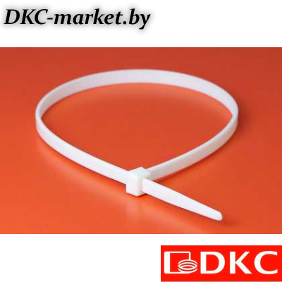 25214CV0 Хомут P6.6 самозатухающий, белый, 3,5x200