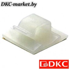 254363MV Клипса самоклеящаяся для кругл.кабеля,(акрил.состав),белая, 16x15x18