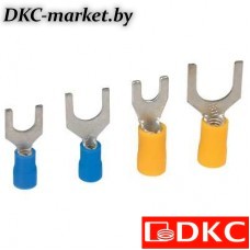 2A16P Наконечник вилочный с изолир.фланцем 0,25-1,5 кв.мм 6,2 мм (НВИ)