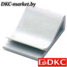 2AFC-25 Клипса самоклеящаяся для плоского кабеля, белая, 25х26х9,6