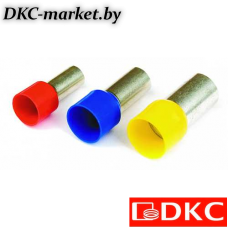 2ART511YL Наконечник-гильза 18 мм с изолир.фланцем 25,00 кв.мм желтый (НШВИ)