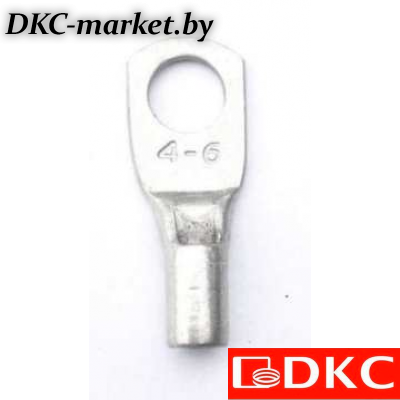 2CT78 Наконечн с хвост.увел.диаметр 6 кв.мм винт 8 мм