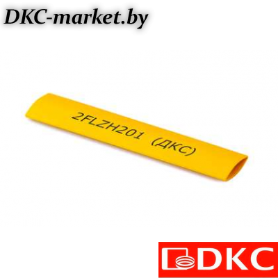 2FLZH201B24 Термоусаживаемая трубка для термотрансферной печати 2,4/1,2 мм белый