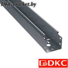 3530212HDZ Лоток перфорированный 100х80 L 3000 толщ. 1,2 мм, горячеоцинкованный