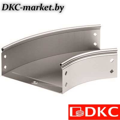 36085KINOX Угол CPO 45 горизонт.45° 300х80 в компл.с крепежн.элементами и соединит.пластинами,необходимыми для монтажа,нержавеющий