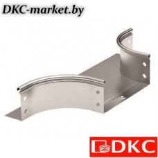 36253KHDZ Ответвитель DL 300х80 в комплекте с крепежными элементами и соединительными пластинами, необходимыми для монтажа, горячеоцинкованный