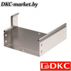 36531KZL Переходник RRS левосторонний 400/300 H80 в комплекте с крепежнымиэлементами и соединительными пластинами, необходимыми для монтажа, цинк-ламельный