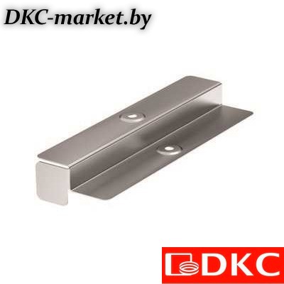 36548INOX Переходник по высоте Н100-Н50, осн.100 мм, нержавеющий