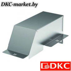 36563KHDZ Ответвитель-крышка Т-обр - переходник DDT 150/100 в комплекте скрепежными элементами и соединительными пластинами, необходимыми длямонтажа, горячеоцинкованный