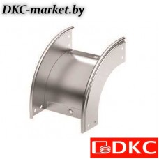 36822KZL Угол CD 90 вертикальный внеш. 90° 150/100 в комплекте с крепежнымиэлементами и соединительными пластинами, необходимыми для монтажа, цинк-ламельный