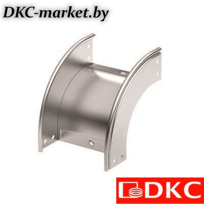 36825KINOX Угол CD 90 вертикальн.внеш.90° 400/100 в компл.с крепежн.элементами и соединит.пластинами,необходимыми для монтажа,нержавеющий