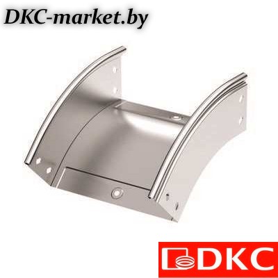 36846KINOX Угол CD 45 вертикальн.внеш.45° 400х50 в компл.с крепежн.элементами и соединит.пластинами,необходимыми для монтажа,нержавеющий