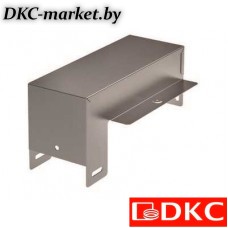 37384ZL Ответвитель-крышка Т-обр вертикальный вниз DDS 300/150, цинк-ламельный