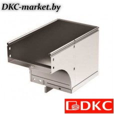 37657KZL Угол CDSS 90 вертикальный внеш. переходник лев. осн.600 H50 в комплектес крепежными элементами и соединительными пластинами, необходимыми длямонтажа, цинк-ламельный