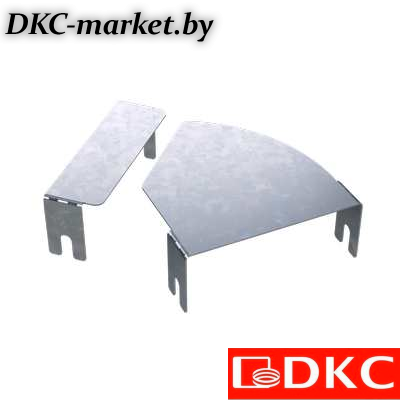 38011INOX Крышка д/угла гор.изм.CPO 0-44 осн.150