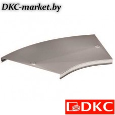 38025INOX Крышка CPO 45 на  угол горизонтальный 45° осн.300, нержавеющая