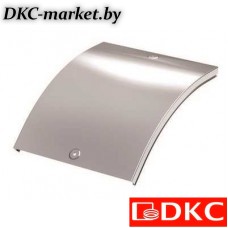 38262INOX Крышка CD 45 на угол вертикальный внешн. 45°  осн.100, нержавеющая