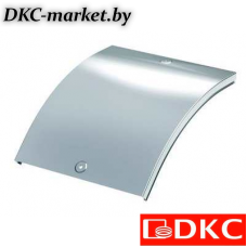 38263INOX Крышка на угол CD 45 вер. осн.150, нерж.
