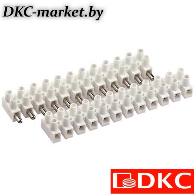 43412PLSP Клемник+разъем Полипропилен,12р,85°С,450V,57A, 10мм.кв.