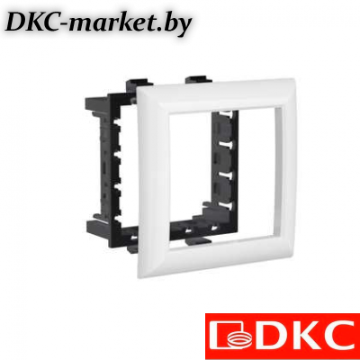 4400912 Рамка-суппорт "Avanti" для "In-liner Front", белый, 2 модуля