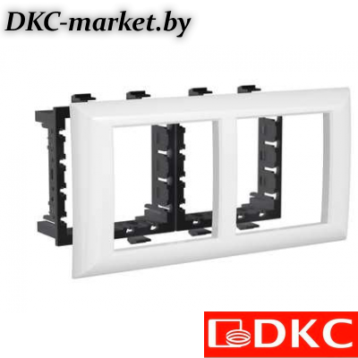 4400914 Рамка-суппорт "Avanti" для "In-liner Front", белый, 4 модуля