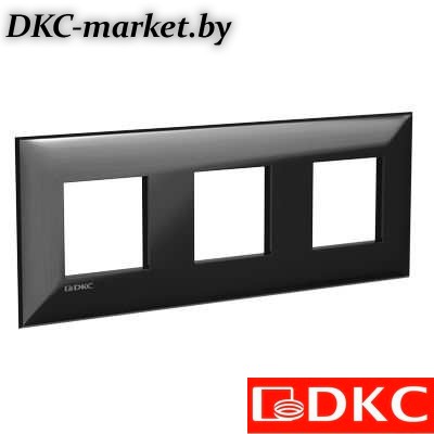 4402906 Рамка ARTLEBEDEV, "Avanti", "Черный квадрат", 6 модулей