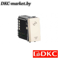 4405341 Диммер кнопочный модульный для LED ламп, "Avanti", "Ванильная дымка", 1 модуль