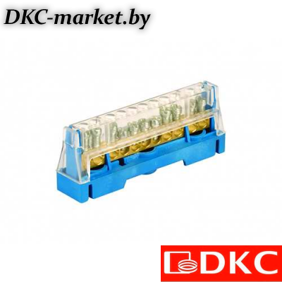 5015N Клеммная колодка соединительная 1р 15х5,3мм. цвет синий
