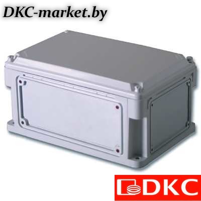 531210 Корпус IP67,300х150х146 (выс.крышки 21),стнк.выбв.флнц.,непрозр.крыш.