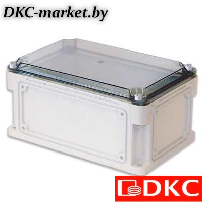 532211 Корпус IP67.300х200х146 (выс.крышки 21),стнк.выбв.флнц.,прозр.крыш.