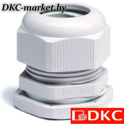 53400 Зажим кабельный с контргайкой, IP68, PG48, д.34 - 43мм