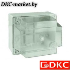 54440 Коробка ответвит. с гладкими стенками и прозрачной крышкой, IP56, 380х300х180мм