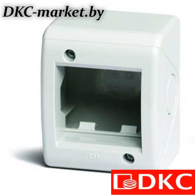 54640 Модульная настен. коробка для эл/устан. изделий VIVA, IP40,2мод.