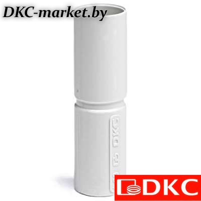 54916R Муфта труба-труба с ограничителем, IP40, д.16мм (розница)