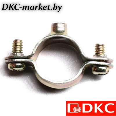 58008 Хомут стальной с внутренней резьбой М6, д.8мм