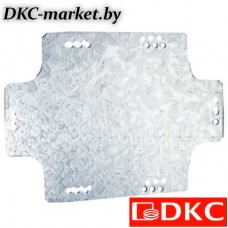 59607 Монтажная пластина из оцинк. стали 206х164х1,5мм, для коробок 240х190мм
