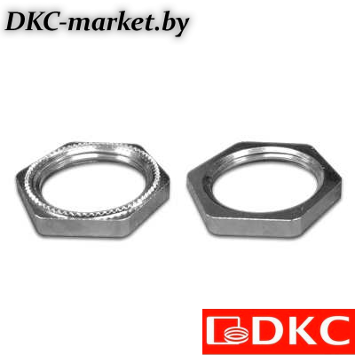 6006EMC-63 Гайка заземляющая M63x1,5 никелированная латунь